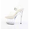 Pleaser - ADORE708PREM Sandale à bride à la cheville - Transparent Product image